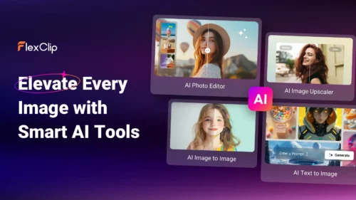 FlexClip: Editor de Vídeo Online