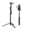 AISENS Tripé 3 em 1 para Selfie Stick com Controlo Remoto Bluetooth